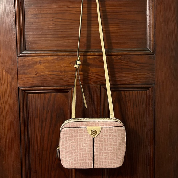 Anne Klein Bags Anne Klein Pink Crossbody Handbag Purse Faux
